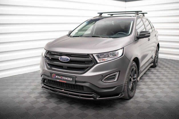 Frontlippe passend für Ford Edge Mk2 schwarz Hochglanz