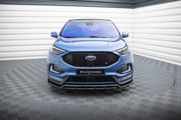 Frontlippe passend für Ford Edge ST Mk2 FL schwarz Hochglanz