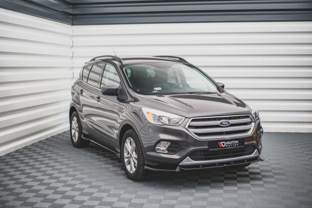 Frontlippe passend für Ford Escape Mk3 schwarz Hochglanz