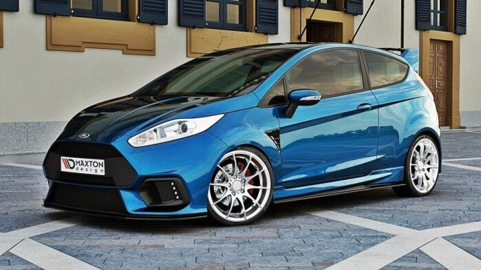 Frontlippe passend für Ford Fiesta Mk7 FL schwarz Hochglanz