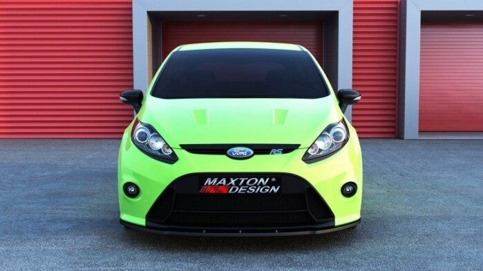 Frontlippe passend für Ford Fiesta Mk7 schwarz Hochglanz (4251937825600)