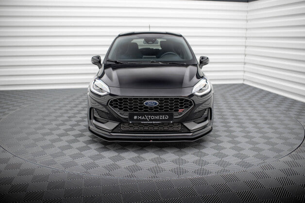 Frontlippe passend für Ford Fiesta ST / ST-Line Mk8 FL roter Kern