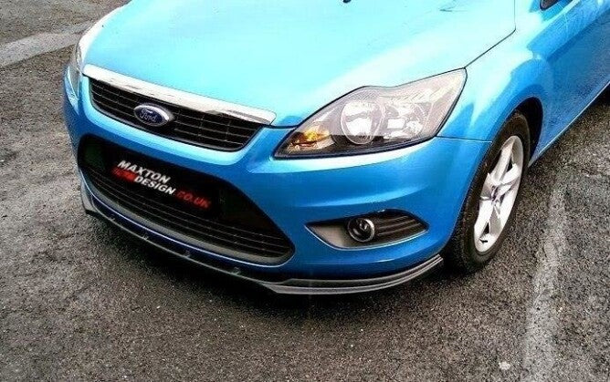 Frontlippe passend für Ford Focus II FL schwarz Hochglanz