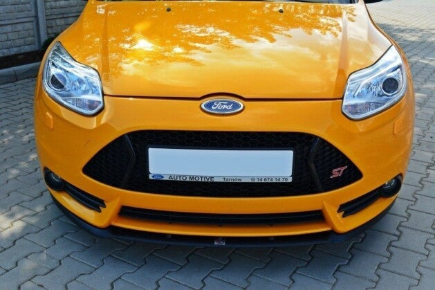 Frontlippe passend für Ford Focus ST Mk3 (CUPRA) schwarz Hochglanz