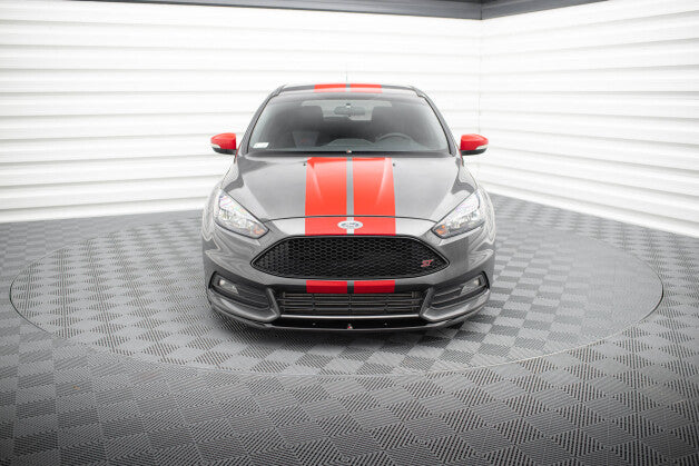 Frontlippe passend für Ford Focus ST Mk3 FL (CUPRA) schwarz Hochglanz