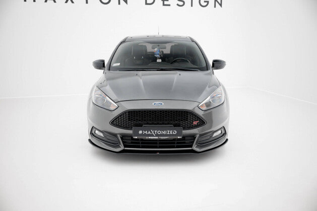 Frontlippe passend für Ford Focus ST Mk3 FL schwarz matt