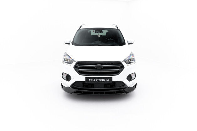 Frontlippe passend für Ford Kuga ST-Line Mk2 FL schwarz Hochglanz