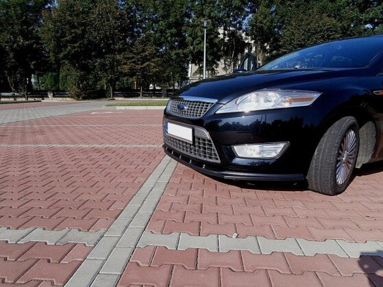 Frontlippe passend für Ford Mondeo MK4 vor FL schwarz Hochglanz