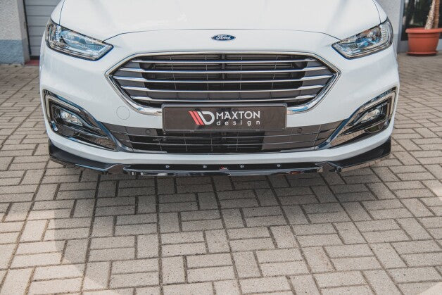 Frontlippe passend für Ford Mondeo Mk5 FL schwarz Hochglanz