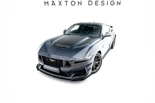 Frontlippe passend für Ford Mustang Dark Horse Mk7 roter Kern
