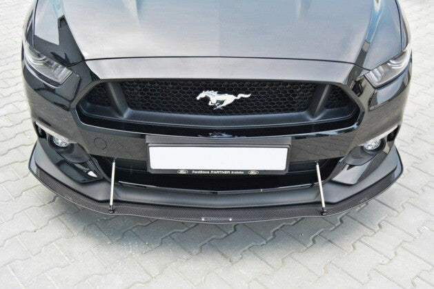 Frontlippe passend für Ford Mustang GT Mk6 schwarz matt (4251937831434)