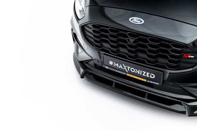Frontlippe passend für Ford S-Max ST-Line Mk2 FL schwarz Hochglanz