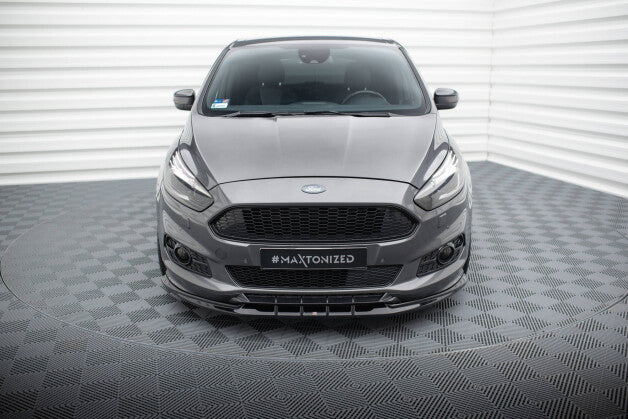 Frontlippe passend für Ford S-Max ST-Line Mk2 schwarz Hochglanz