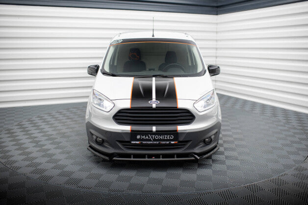 Frontlippe passend für Ford Transit Courier Mk1 schwarz Hochglanz