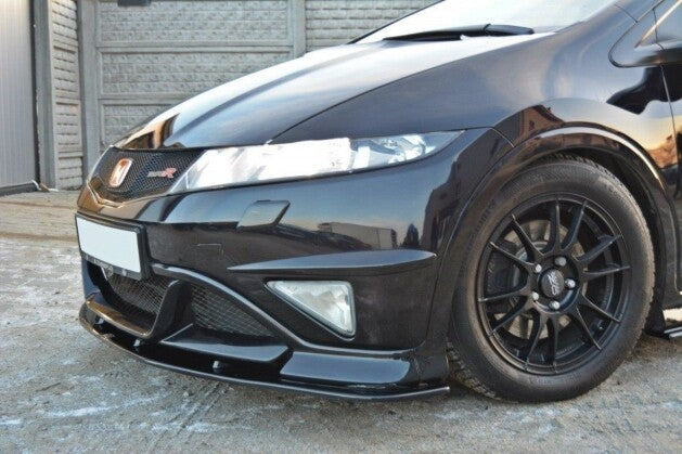 Frontlippe passend für Honda Civic VIII TYPE R GP schwarz Hochglanz