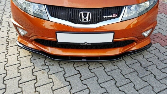 Frontlippe passend für Honda Civic VIII TYPE S/R schwarz Hochglanz