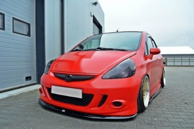 Frontlippe passend für Honda Jazz Mk1 schwarz Hochglanz