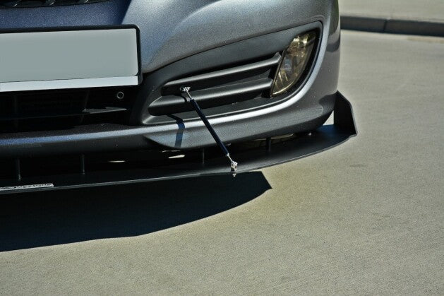 Frontlippe passend für Hyundai Genesis Coupe MK.1 schwarz matt