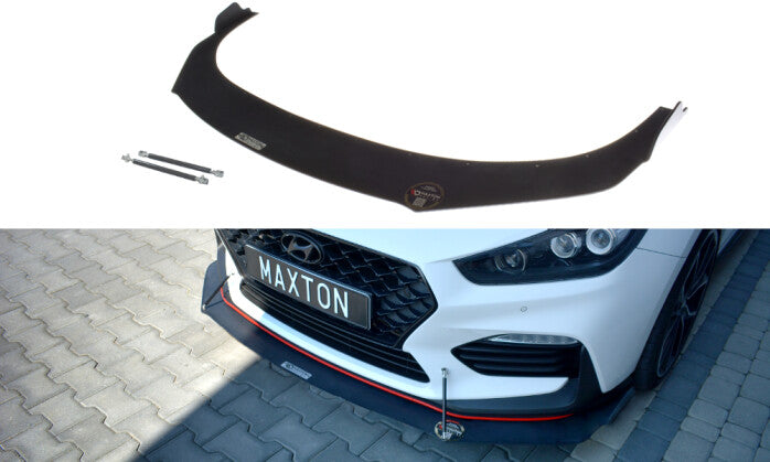 Frontlippe passend für Hyundai I30 Mk3 N schwarz matt