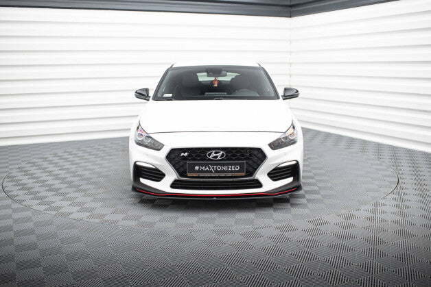Frontlippe passend für Hyundai I30 N Mk3 Hatchback / Fastback schwarz matt