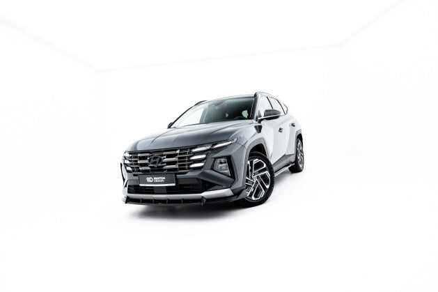 Frontlippe passend für Hyundai Tucson Mk4 FL schwarz Hochglanz