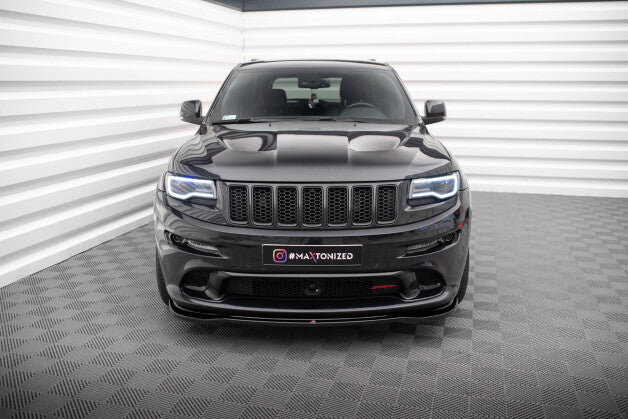 Frontlippe passend für Jeep Grand Cherokee SRT WK2 FL schwarz Hochglanz