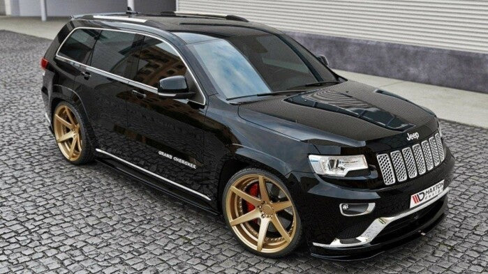 Frontlippe passend für Jeep Grand Cherokee WK2 Summit FL schwarz Hochglanz