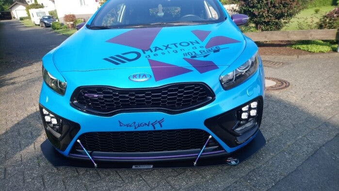 Frontlippe passend für Kia CEE"D / PRO CEE"D GT MK2 schwarz matt