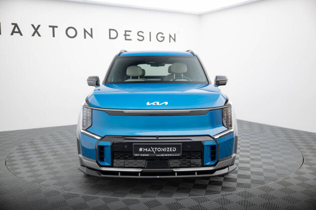 Frontlippe passend für Kia EV9 GT-Line Mk1 schwarz Hochglanz