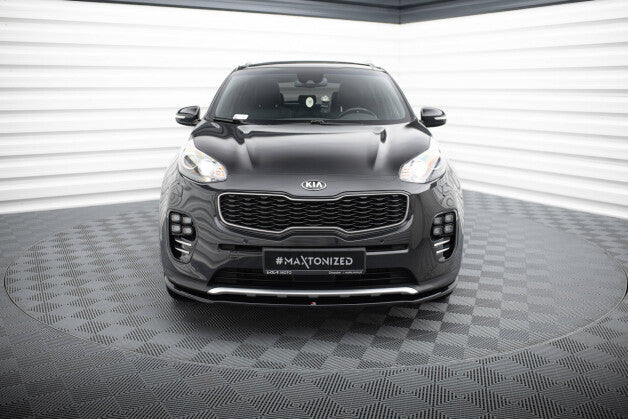 Frontlippe passend für Kia SPORTAGE mk4 GT-Line schwarz Hochglanz