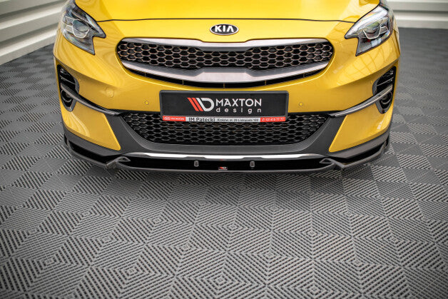 Frontlippe passend für Kia XCeed Mk1 schwarz Hochglanz