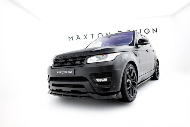 Frontlippe passend für Land Rover Range Rover Sport Mk2 schwarz Hochglanz