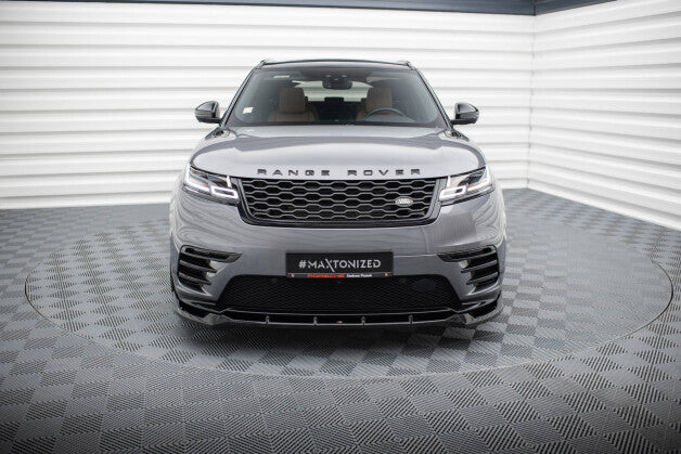 Frontlippe passend für Land Rover Range Rover Velar R-Dynamic Mk1 schwarz Hochglanz
