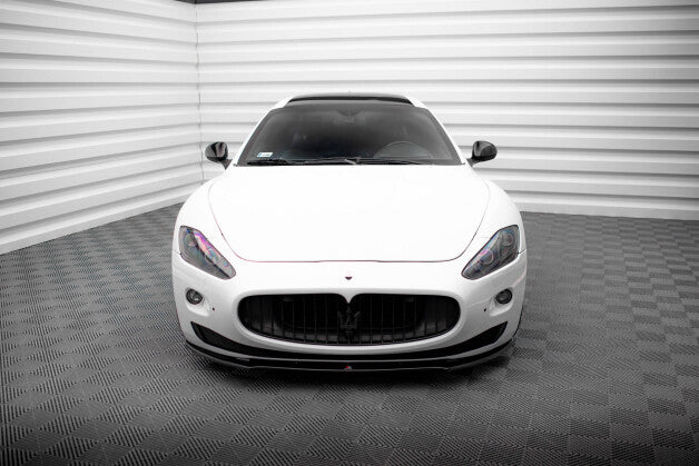 Frontlippe passend für Maserati Granturismo Mk1 schwarz Hochglanz
