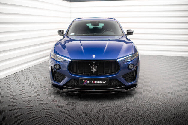 Frontlippe passend für Maserati Levante GTS / Trofeo Mk1 schwarz Hochglanz