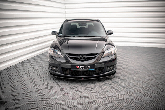 Frontlippe passend für Mazda 3 MPS Mk1 schwarz matt