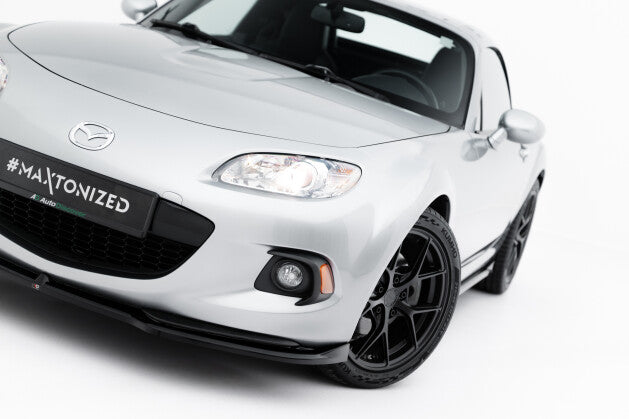 Frontlippe passend für Mazda MX-5 Mk3 (NC) FL schwarz Hochglanz