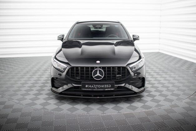 Frontlippe passend für Mercedes-AMG A35 W177 FL schwarz matt