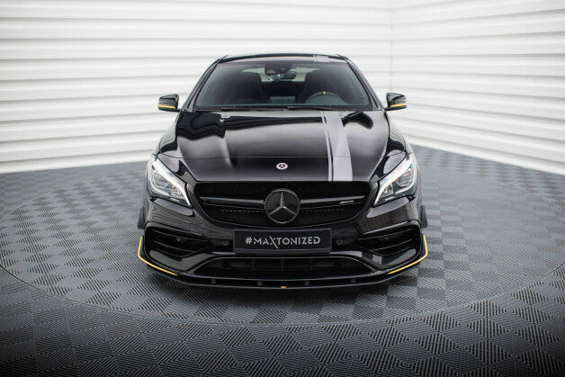 Frontlippe passend für Mercedes-AMG CLA 45 Aero C117 FL roter Kern