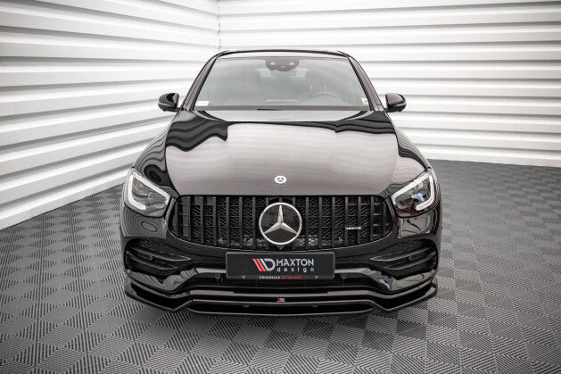 Frontlippe passend für Mercedes-AMG GLC 43 / AMG-Line SUV X253 FL schwarz Hochglanz