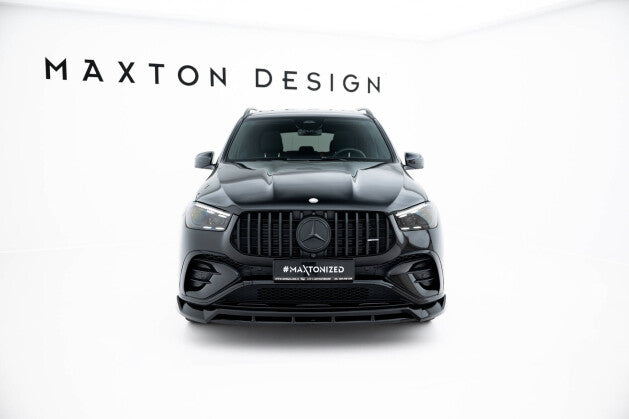 Frontlippe passend für Mercedes-AMG GLE 53 / AMG-Line SUV / Coupe W167 FL / C167 FL schwarz Hochglanz