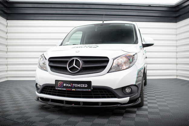 Frontlippe passend für Mercedes Citan W415 schwarz Hochglanz
