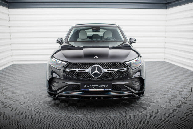 Frontlippe passend für Mercedes GLC SUV / Coupe AMG-Line X254 / C254 schwarz Hochglanz