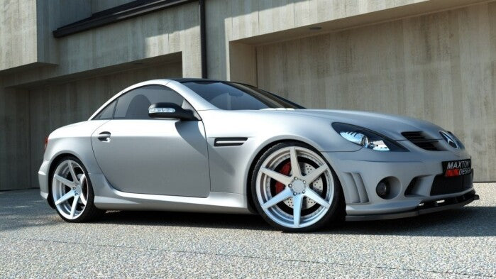 Frontlippe passend für Mercedes SLK R171 (passend für ME-SLK-R171-AMG204-F1) schwarz matt