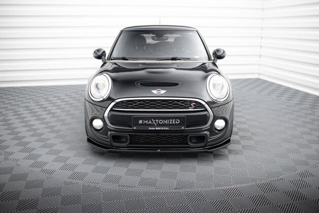 Frontlippe passend für Mini Cooper S F56 / F56 FL schwarz Hochglanz