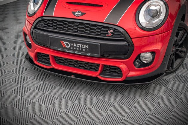 Frontlippe passend für Mini Cooper S John Cooper Works F56 schwarz Hochglanz