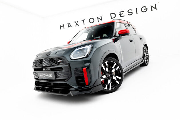 Frontlippe passend für Mini Countryman JCW U25 schwarz Hochglanz