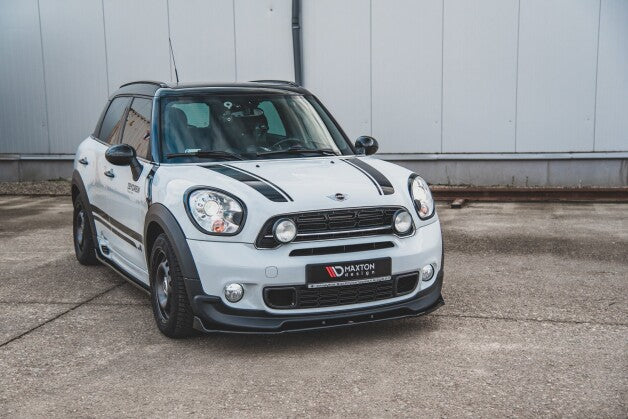 Frontlippe passend für Mini Countryman Mk1 JCW schwarz matt