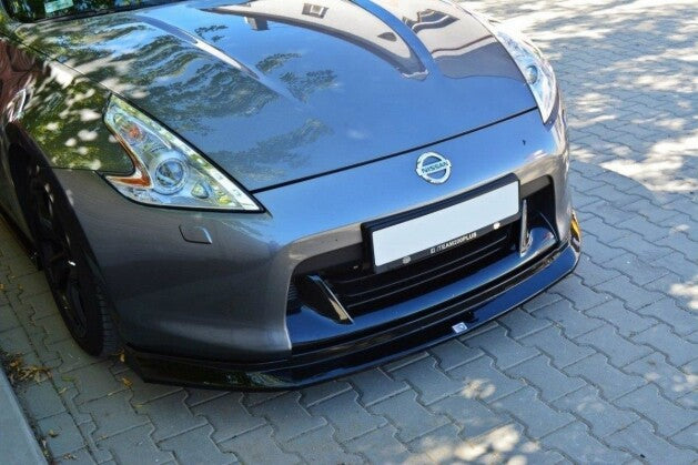 Frontlippe passend für Nissan 370Z schwarz Hochglanz