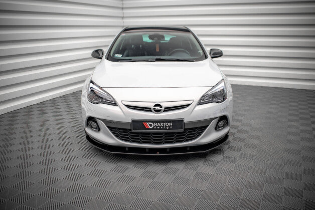 Frontlippe passend für Opel Astra GTC OPC-Line J schwarz matt